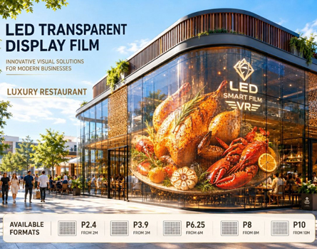 Transperent LED